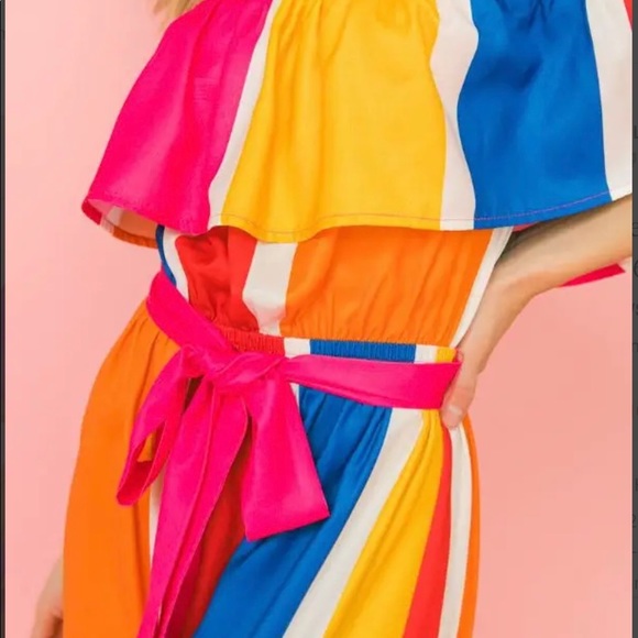 OFF THE SHOULDER MAXI DRESS - Picture 3 of 4